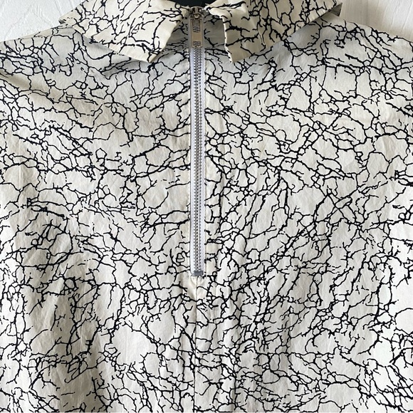 Long Sleeve Drop Waist Pocketed Tunic Dress - Picture 4 of 4